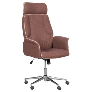 Офис кресло BARNI - кафяво