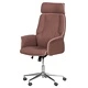 Офис кресло BARNI - кафяво