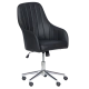 Черно офис кресло Comfortino 2016 от еко кожа