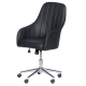 Черно офис кресло Comfortino 2016 от еко кожа