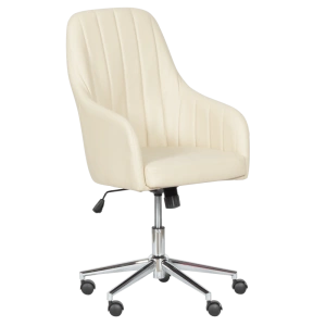 Кожено офис кресло Comfortino 2016 - крем