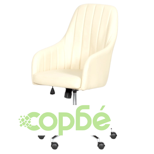 Кожено офис кресло Comfortino 2016 - крем ➤ топ цена ➤ sorbe.bg