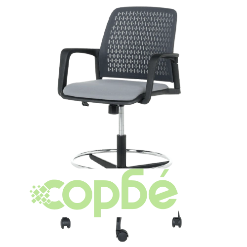 Комфортен работен стол Comfortino 7556 - сив ➤ топ цена ➤ sorbe.bg