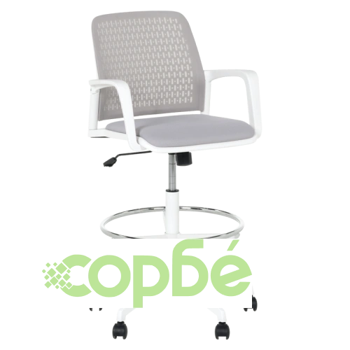 Светлосив офис стол Comfortino 7556 W за работа ➤ топ цена ➤ sorbe.bg