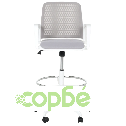 Светлосив офис стол Comfortino 7556 W за работа ➤ топ цена ➤ sorbe.bg