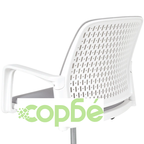 Светлосив офис стол Comfortino 7556 W за работа ➤ топ цена ➤ sorbe.bg