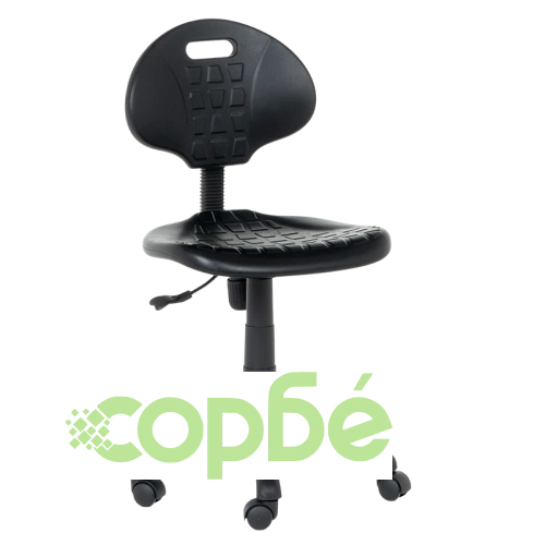 Черен офис стол Comfortino 6555 за интензивна употреба ➤ топ цена ➤ sorbe.bg