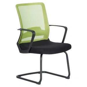 Посетителски стол Comfortino 7564 - черно - зелен