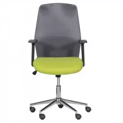 Работен офис стол Comfortino 7047-1 - сив-зелен