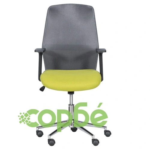 Работен офис стол Comfortino 7047-1 - сив-зелен ➤ топ цена ➤ sorbe.bg