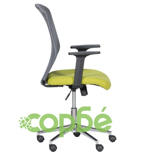 Работен офис стол Comfortino 7047-1 - сив-зелен ➤ топ цена ➤ sorbe.bg