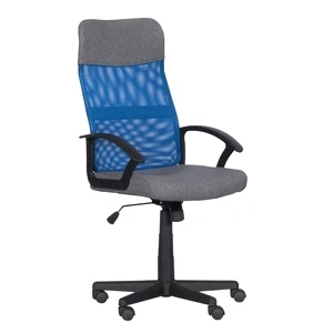 Работен офис стол Comfortino 6592 - сив-син