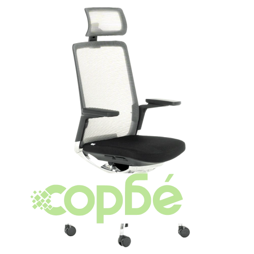 Ергономичен офис стол Comfortino 7573-1 в черно ➤ топ цена ➤ sorbe.bg