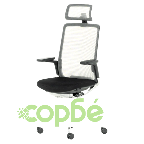 Ергономичен офис стол Comfortino 7573-1 в черно ➤ топ цена ➤ sorbe.bg