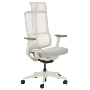 Ергономичен офис стол Comfortino 7574 в кремов цвят