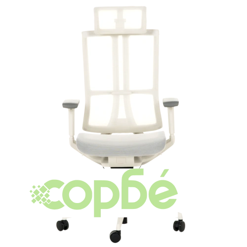 Ергономичен офис стол Comfortino 7574 в кремов цвят ➤ топ цена ➤ sorbe.bg