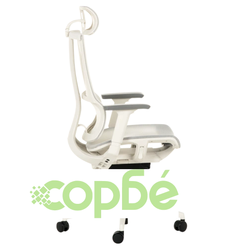 Ергономичен офис стол Comfortino 7574 в кремов цвят ➤ топ цена ➤ sorbe.bg