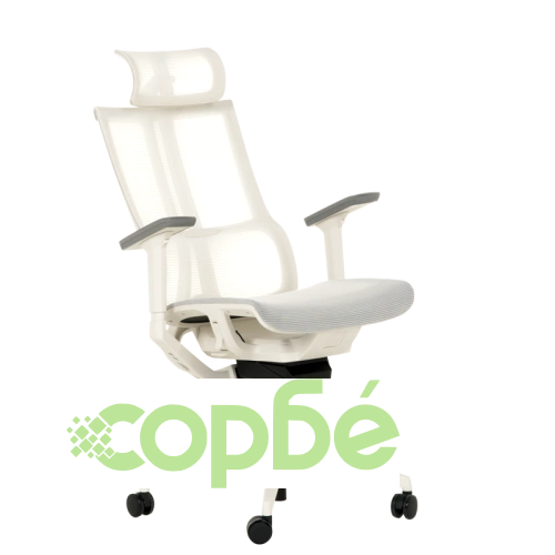 Ергономичен офис стол Comfortino 7574 в кремов цвят ➤ топ цена ➤ sorbe.bg