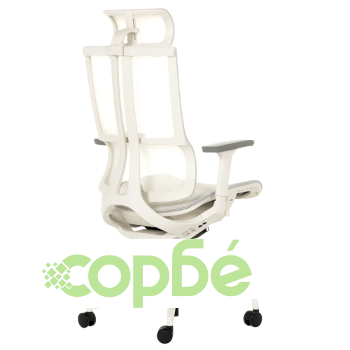 Ергономичен офис стол Comfortino 7574 в кремов цвят ➤ топ цена ➤ sorbe.bg