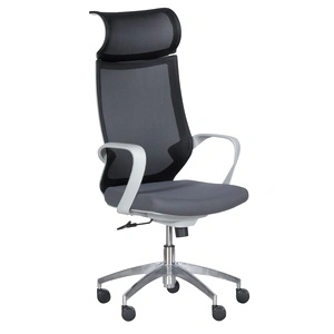 Президентски офис стол Comfortino 7576 - сив-черен