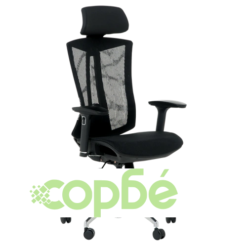 Стол за офис Comfortino 7577 с ергономичен дизайн - черен ➤ топ цена ➤ sorbe.bg