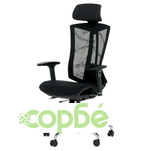 Стол за офис Comfortino 7577 с ергономичен дизайн - черен ➤ топ цена ➤ sorbe.bg