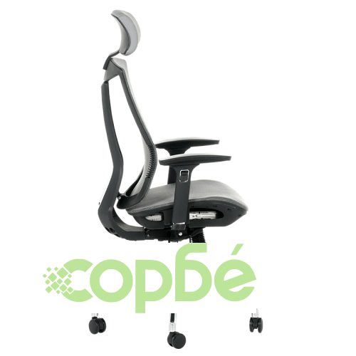 Офис стол Comfortino 7577 - Ергономичен и сив ➤ топ цена ➤ sorbe.bg