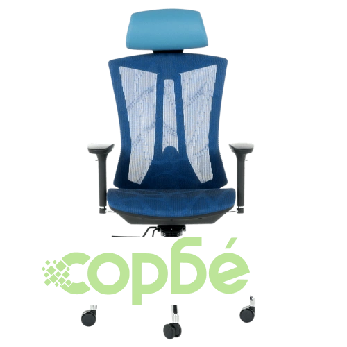 Ергономичен офис стол Comfortino 7577 в синьо ➤ топ цена ➤ sorbe.bg