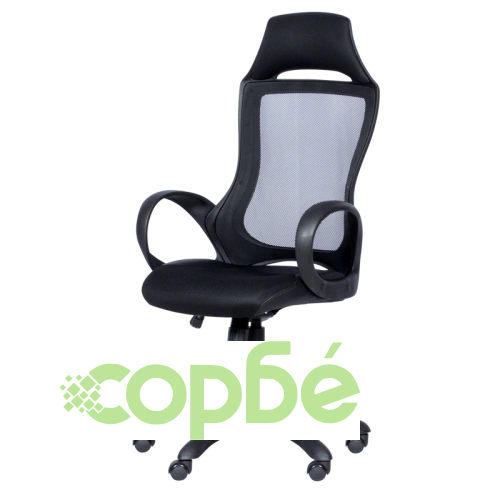 Престижен офис стол Comfortino 7578 в елегантен черен цвят ➤ топ цена ➤ sorbe.bg