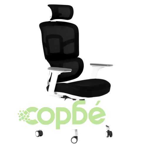 Ергономичен офис стол Comfortino 7579 в черно ➤ топ цена ➤ sorbe.bg