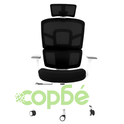 Ергономичен офис стол Comfortino 7579 в черно ➤ топ цена ➤ sorbe.bg