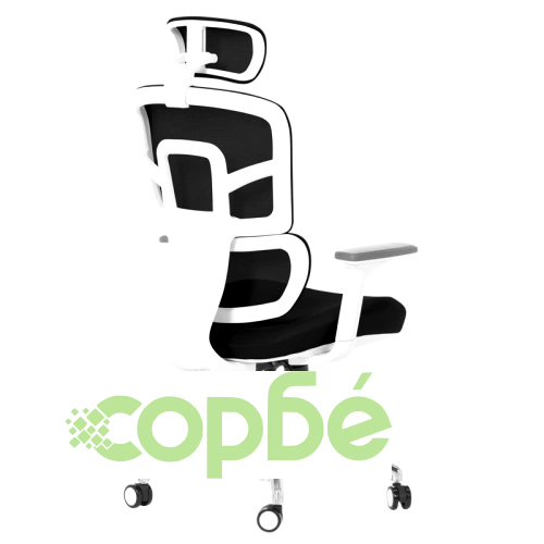 Ергономичен офис стол Comfortino 7579 в черно ➤ топ цена ➤ sorbe.bg