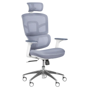 Ергономичен офис стол Comfortino 7579 в сив цвят