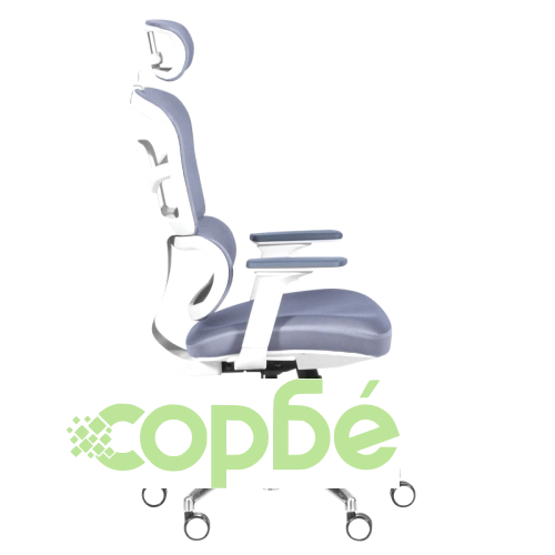 Ергономичен офис стол Comfortino 7579 в сив цвят ➤ топ цена ➤ sorbe.bg