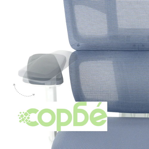 Ергономичен офис стол Comfortino 7579 в син цвят ➤ топ цена ➤ sorbe.bg