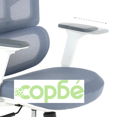 Ергономичен офис стол Comfortino 7579 в син цвят ➤ топ цена ➤ sorbe.bg