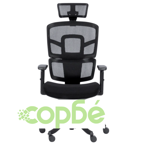 Ергономичен офис стол Comfortino 7582 в черно ➤ топ цена ➤ sorbe.bg