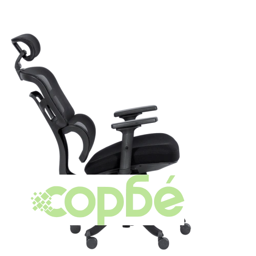 Ергономичен офис стол Comfortino 7582 в черно ➤ топ цена ➤ sorbe.bg