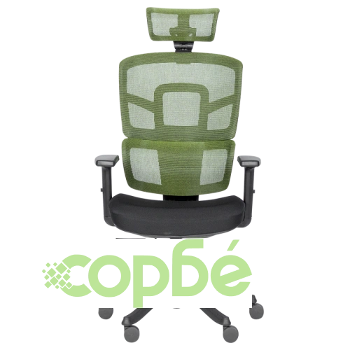 Ергономичен офис стол Comfortino 7582 в зелено и черно ➤ топ цена ➤ sorbe.bg