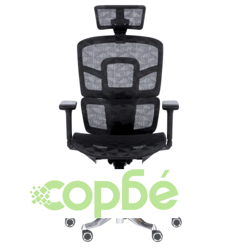 Черен ергономичен стол Comfortino 7583 ➤ топ цена ➤ sorbe.bg