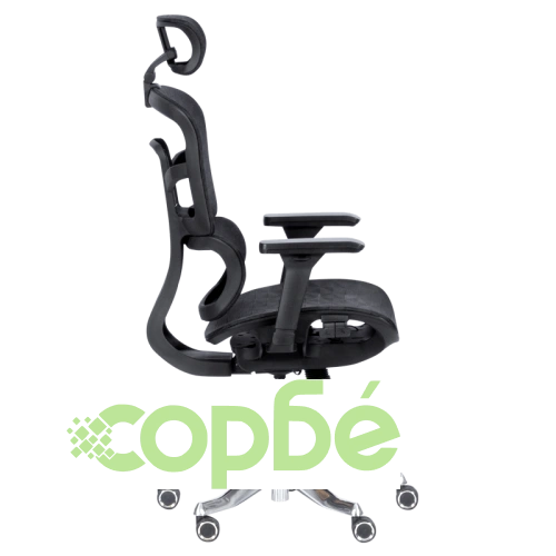 Черен ергономичен стол Comfortino 7583 ➤ топ цена ➤ sorbe.bg