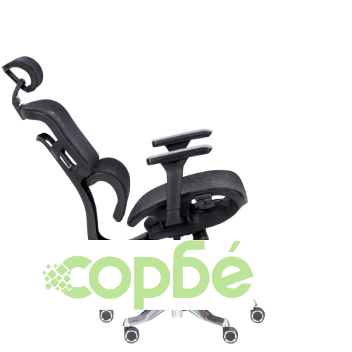 Черен ергономичен стол Comfortino 7583 ➤ топ цена ➤ sorbe.bg