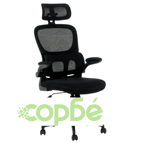 Офис стол Comfortino 7585 - Президентски стил в черно ➤ топ цена ➤ sorbe.bg