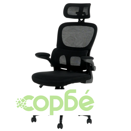 Офис стол Comfortino 7585 - Президентски стил в черно ➤ топ цена ➤ sorbe.bg