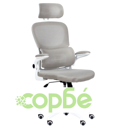 Комфортен офис стол Comfortino 7585 в светлосиво ➤ топ цена ➤ sorbe.bg