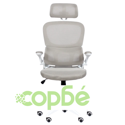 Комфортен офис стол Comfortino 7585 в светлосиво ➤ топ цена ➤ sorbe.bg