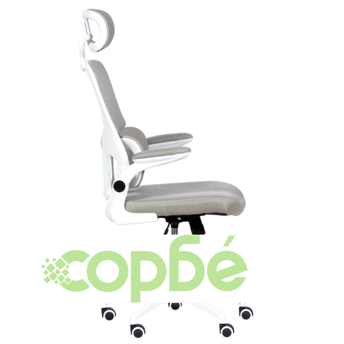 Комфортен офис стол Comfortino 7585 в светлосиво ➤ топ цена ➤ sorbe.bg