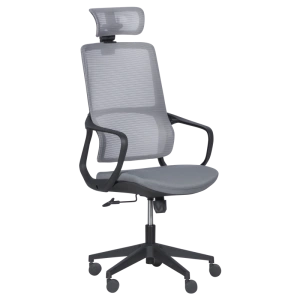 Сив Президентски офис стол Comfortino 7587