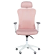 Ергономичен офис стол Comfortino 7588 в розов цвят