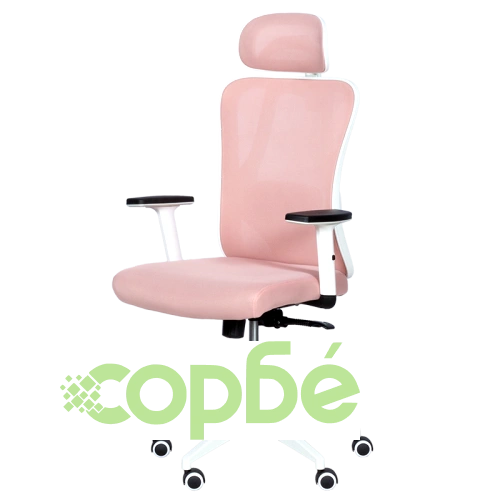 Ергономичен офис стол Comfortino 7588 в розов цвят ➤ топ цена ➤ sorbe.bg